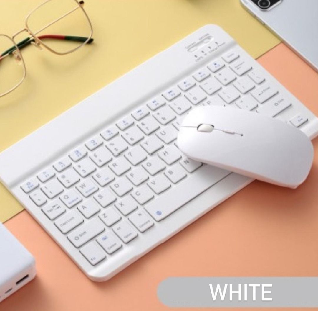 IPad Tablet Bluetooth Keyboard Apple Android Keyboard and Mouse Set