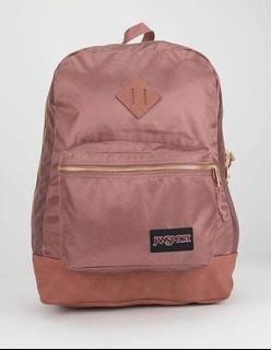 Jansport rosegold backpack