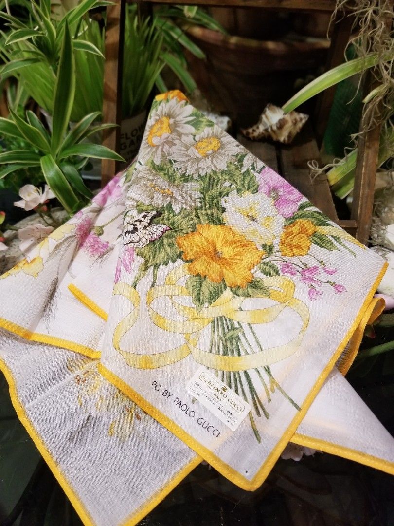 Paolo gucci handkerchief clearance