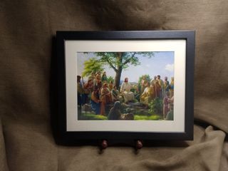 Jesus Teaching in Nazareth Wall Display big frame