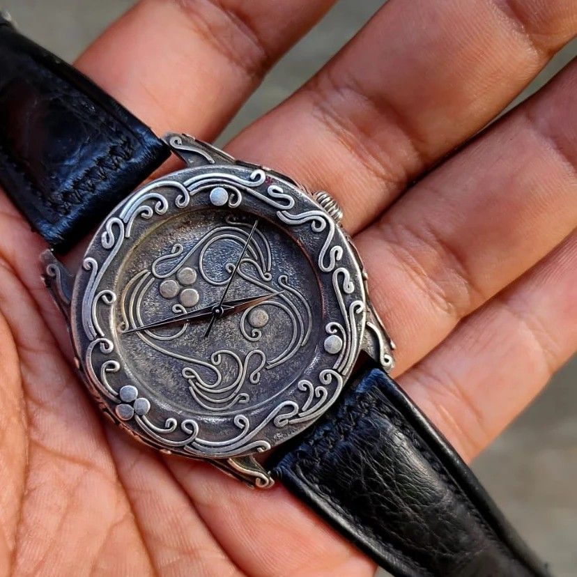 jam tangan John Hardy Sterling silver watch vintage