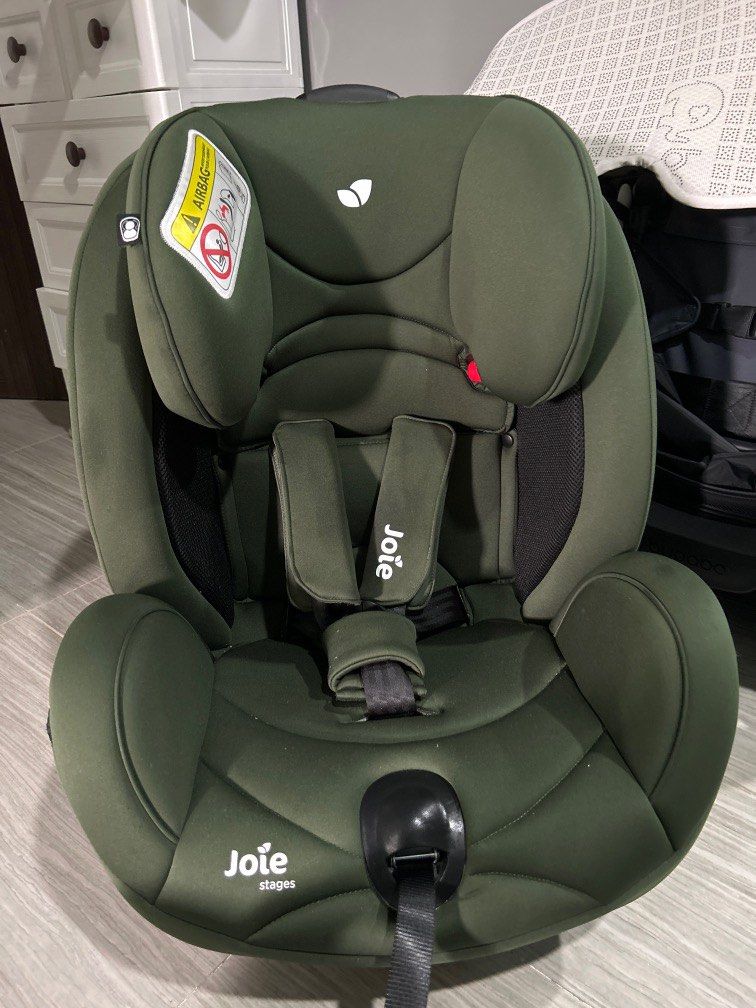 Joie Stages in moss colour, Babies & Kids, Going Out, Car Seats on
