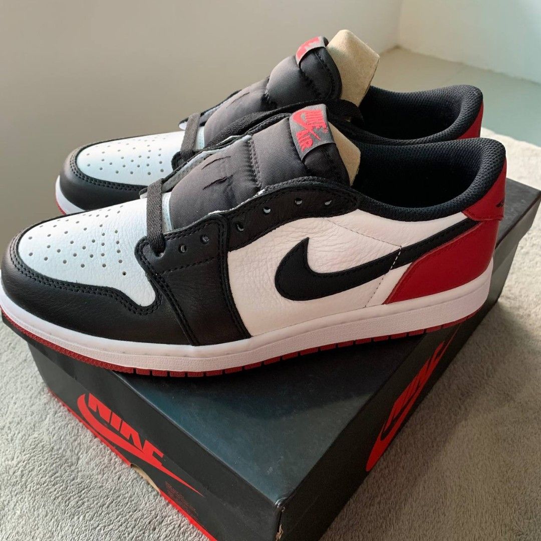 J1 low deals black toe