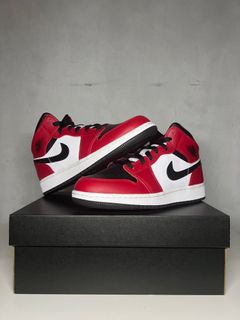 Air jordan 1 hotsell mid chicago femme