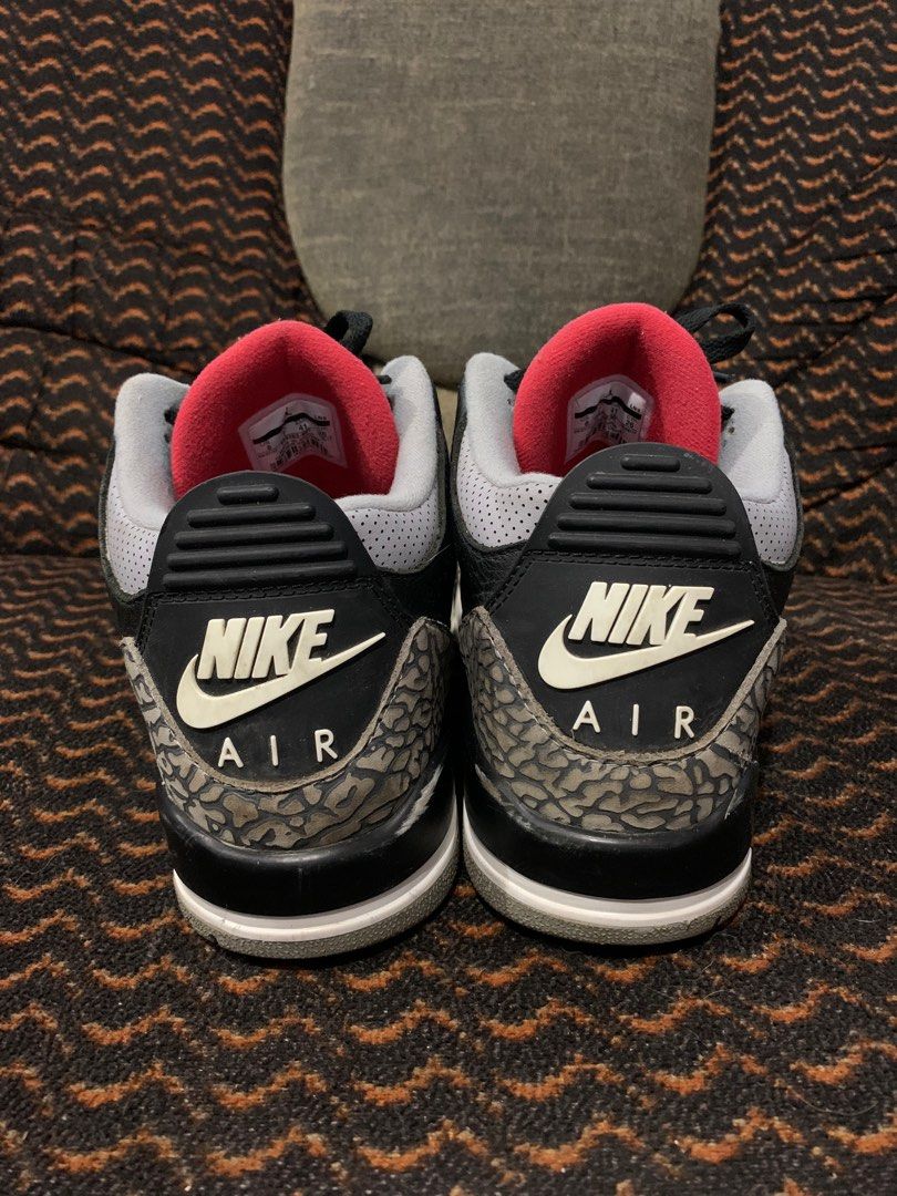 legit check jordan 3 black cement