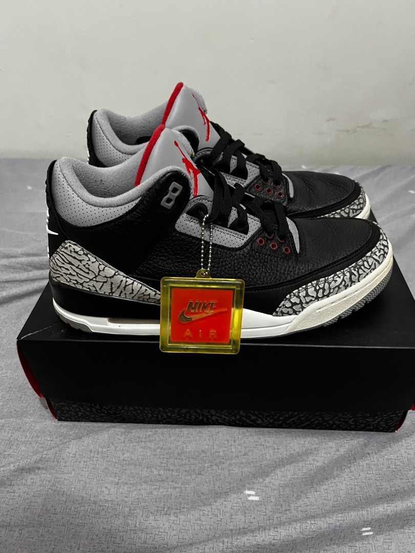 legit check jordan 3 black cement