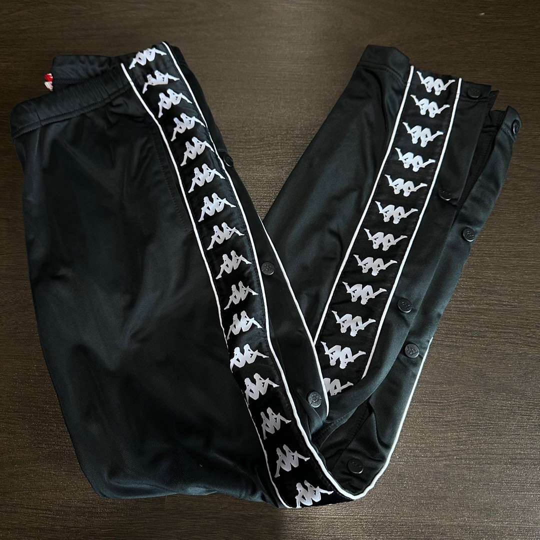 Kappa snap track pants cheap