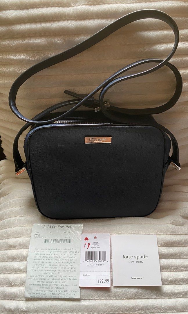 Kate spade cammie black top