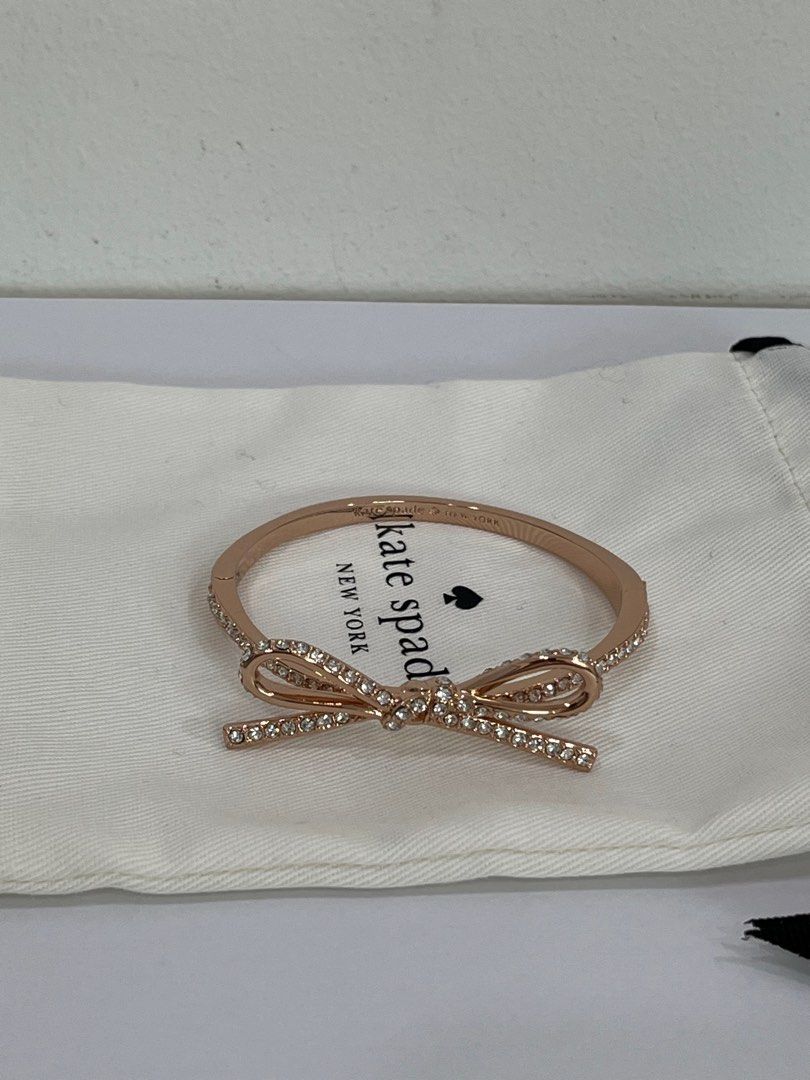 kate spade skinny mini pace bow bangle Women s Fashion Jewelry