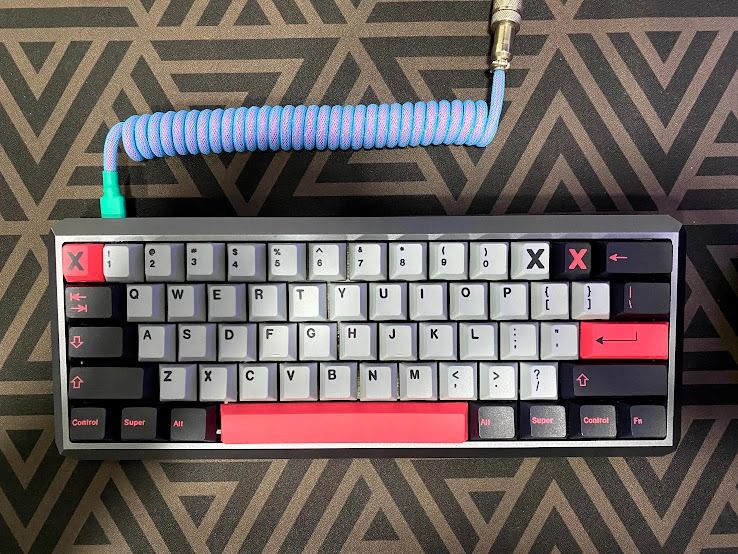 2021年最新海外 KBDFans KBDfans 5 Facebook degree case + DZ60 Rev3