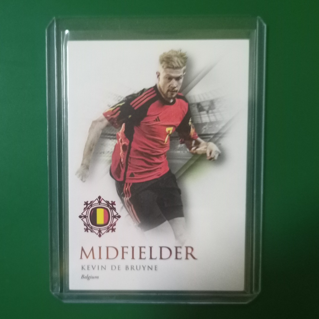 Kevin De Bruyne /10 Futera Unique belgium man city football card numbered