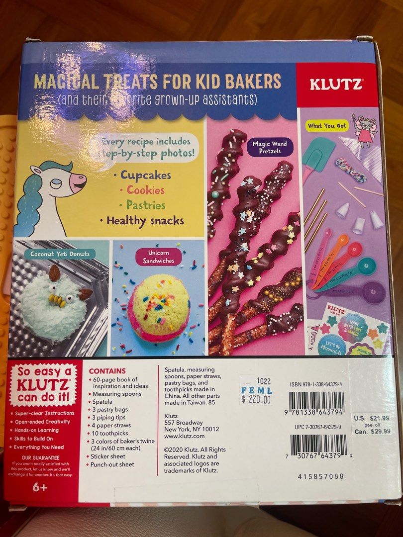 Kids Magical Baking Book Kit