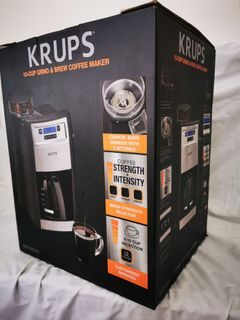 KRUPS Grinder & Coffee Machine
