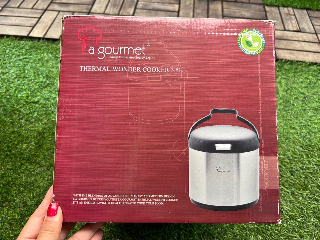 La Gourmet 3.5L Thermal Cooker (Brand New), TV & Home Appliances