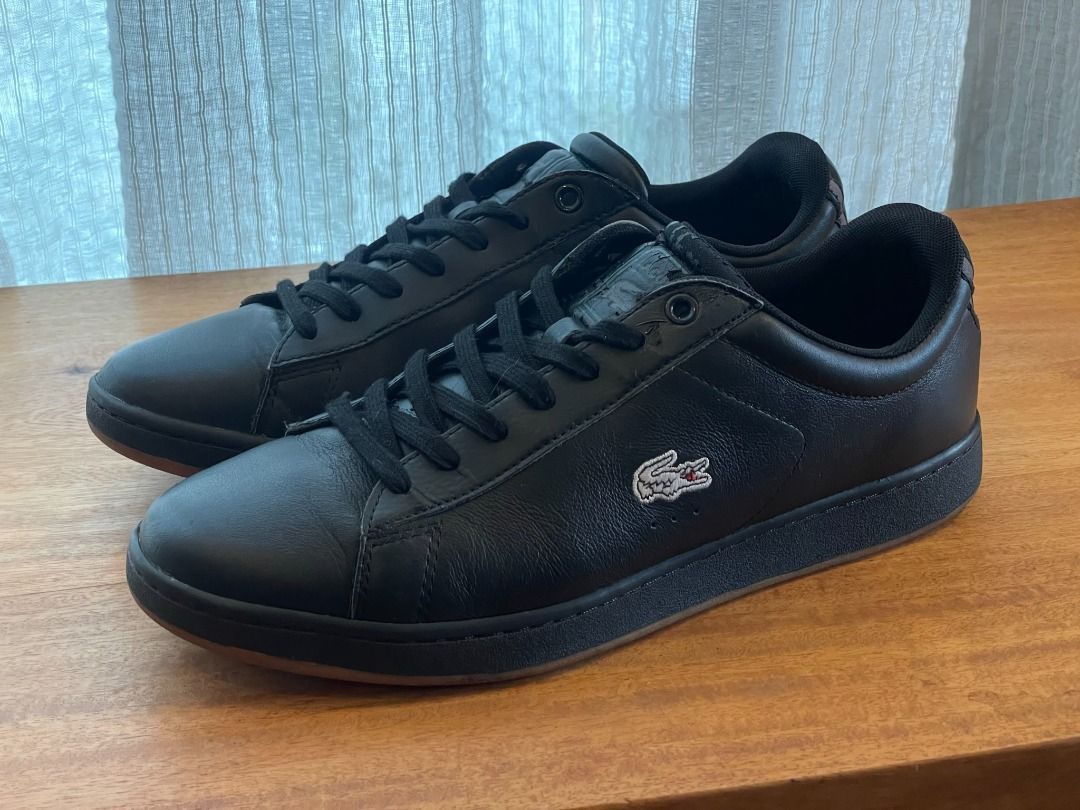 Lacoste Carnaby Evo Rei Black Men s Fashion Footwear Casual