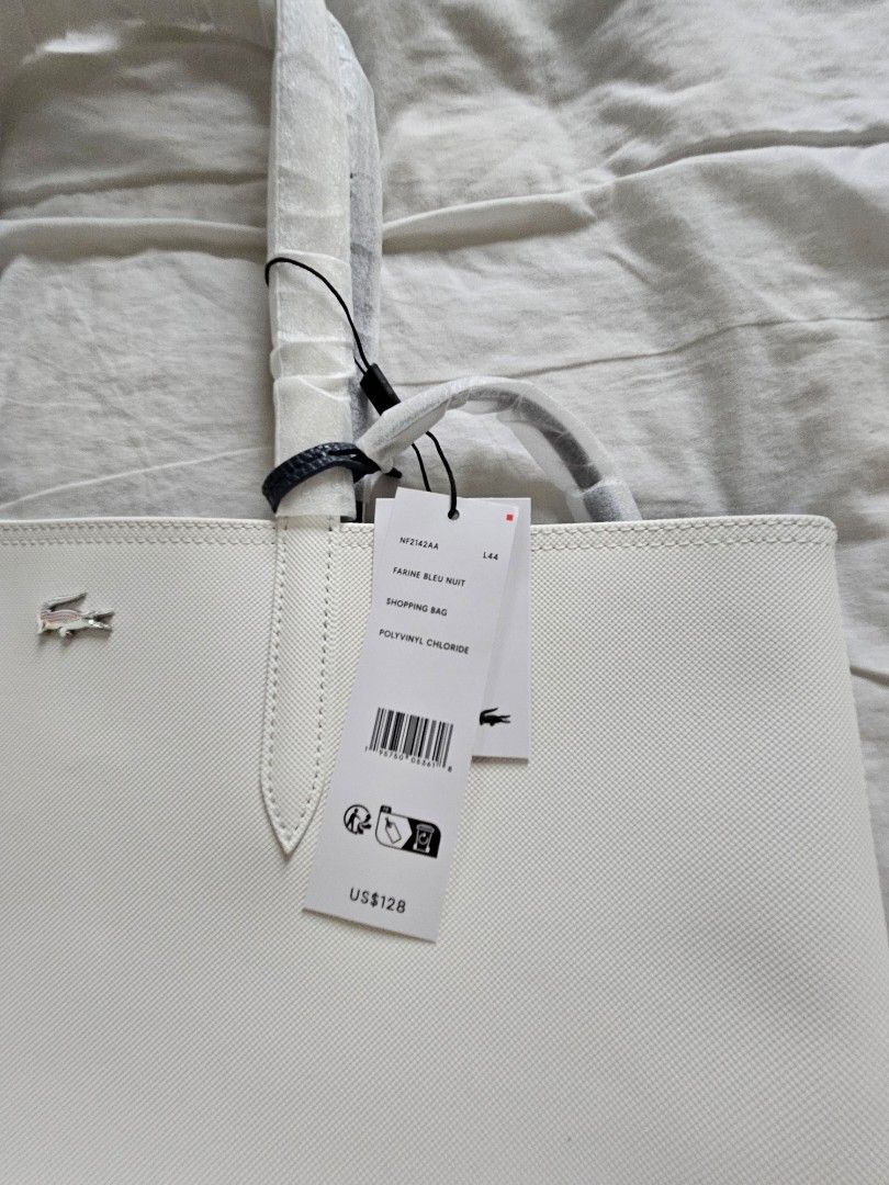 Lacoste Shopping Bag, Farine BLEU NUIT: Handbags