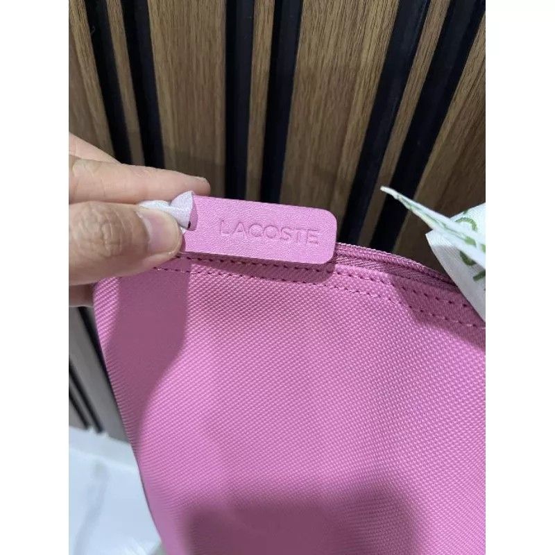 How to distinguish fake store lacoste tote bag
