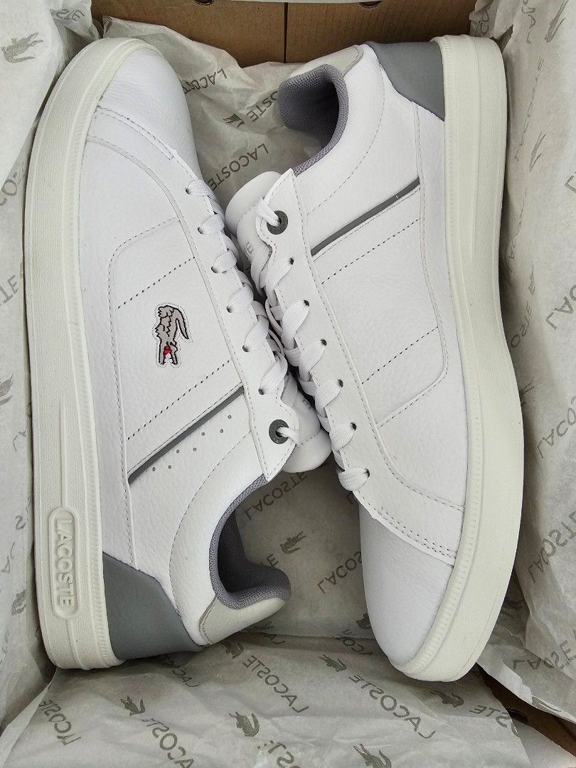 White and gray sneakers cheap