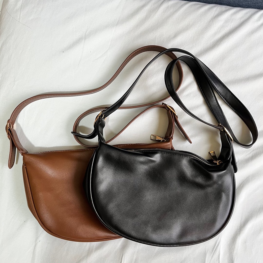 Leather shop dumpling bag