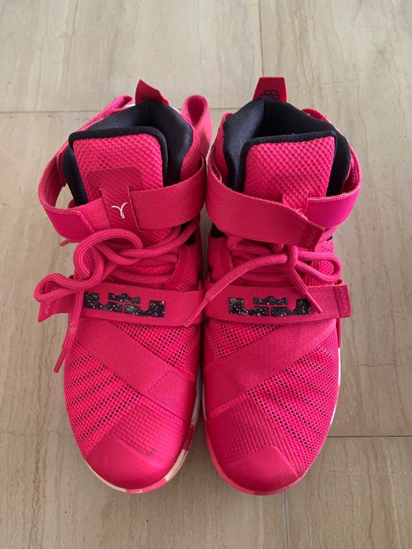Pink and clearance white lebron soldiers