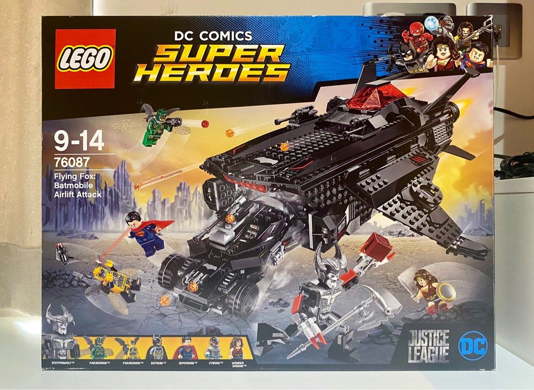 Lego DC 76087 Flying Fox: Batmobile Airlift Attack, 興趣及遊戲
