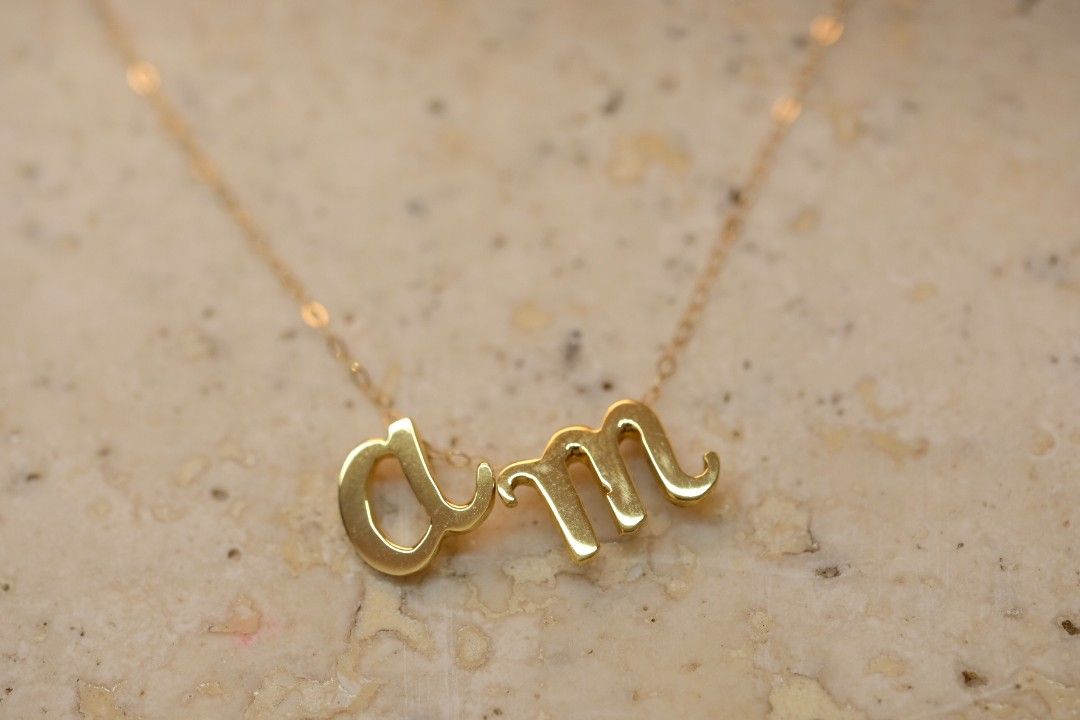 LV & Me Necklace, Letter A S00 - Fashion Jewelry