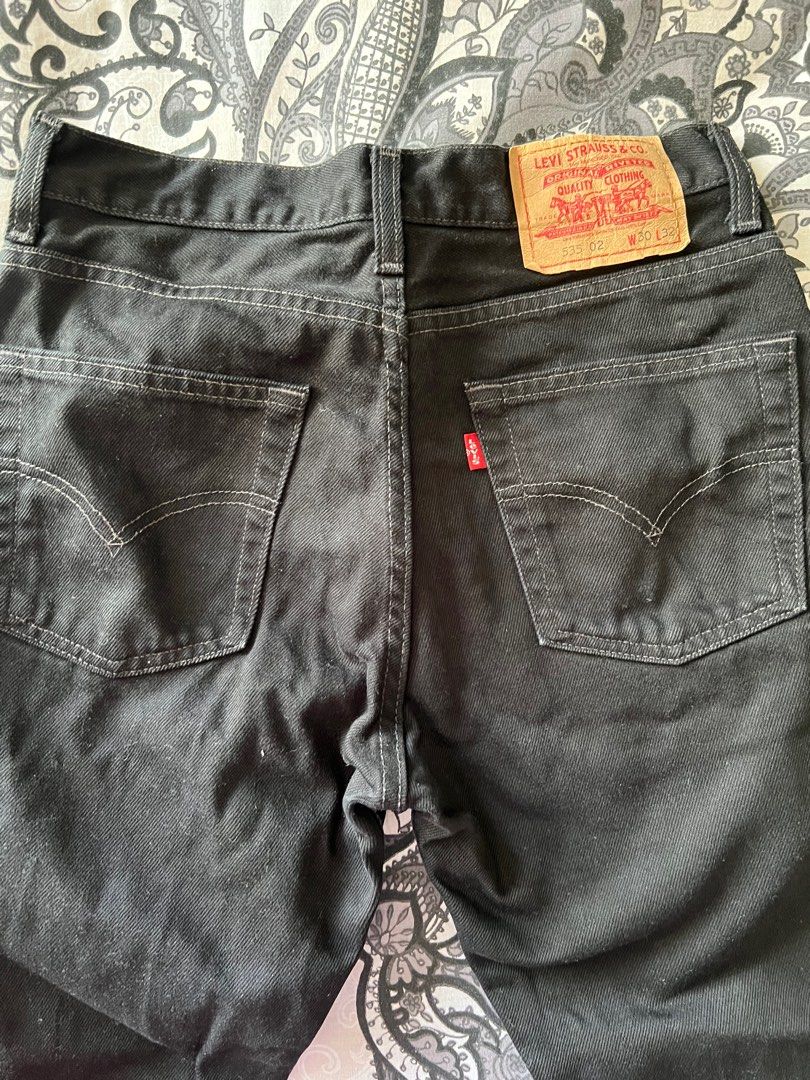 Black levis jeans sales