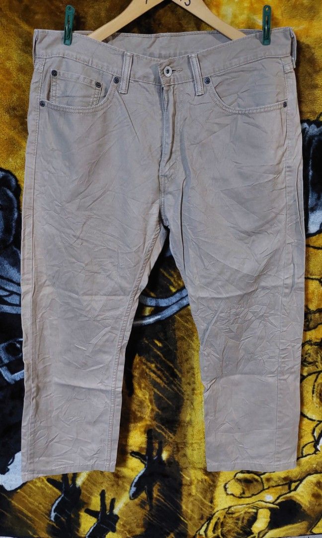 Levis 505 brown size w34 l37 Men s Fashion Bottoms Jeans on