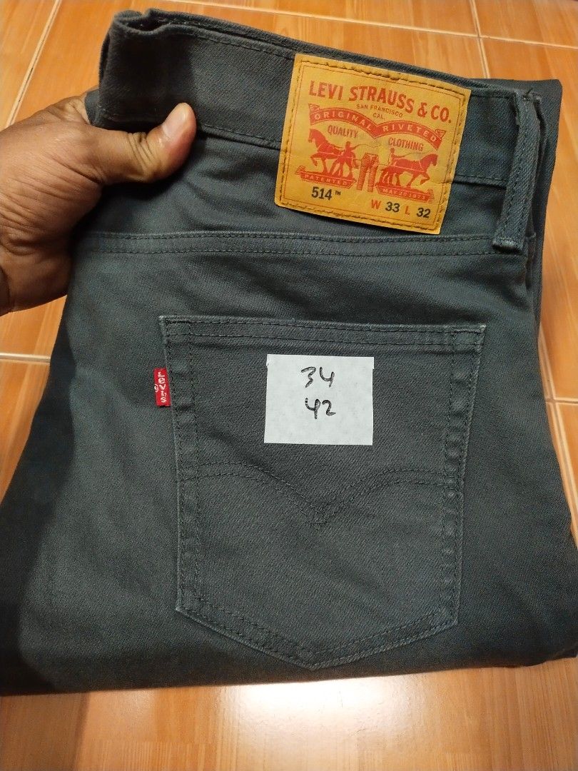 Levis 514 Stretch W33 L32 Men s Fashion Bottoms Jeans on Carousell
