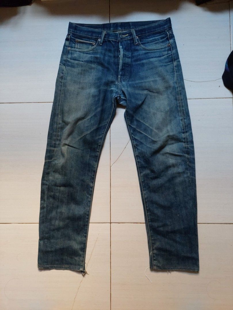 levi's lot 501 xx big E selvedge jeans size 32