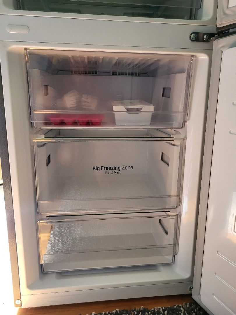 LG fridge freezer gbb3449pz 341L, TV & Home Appliances, Kitchen Appliances, Refrigerators