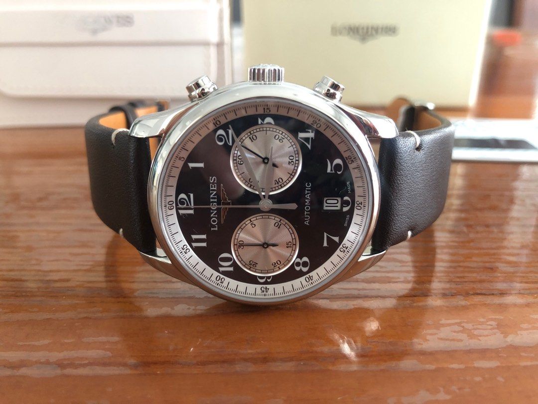 Limited Edition Longines Master Collection Chronograph Blue Editions 500 only