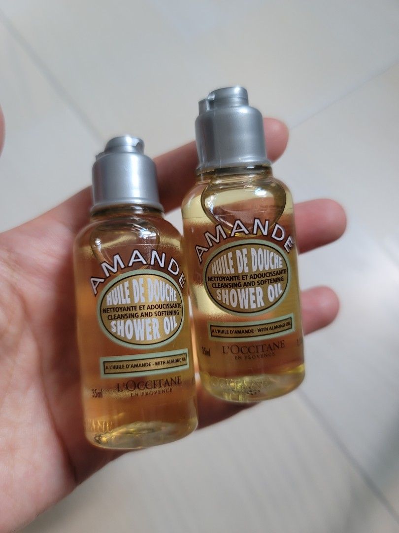 L'occitane almond Shower Oil, Beauty & Personal Care, Bath & Body, Bath