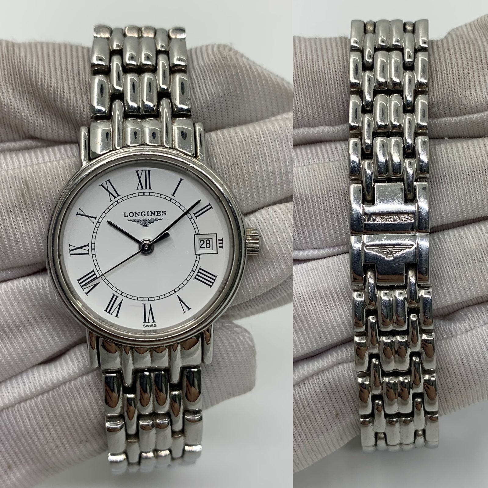 LONGINES L4.220.4 LA GRANDE CLASSIQUE PRESENCE QUARTZ NO BATTERY LADIES WATCH 237020780 AL