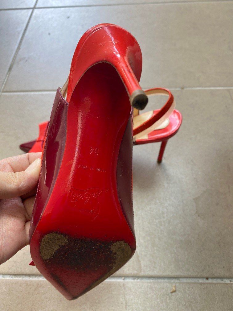 Louboutin heels size 34 Women s Fashion Footwear Heels on Carousell