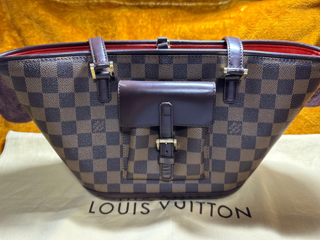 Louis Vuitton Damier Ebene Manosque GM Pochette