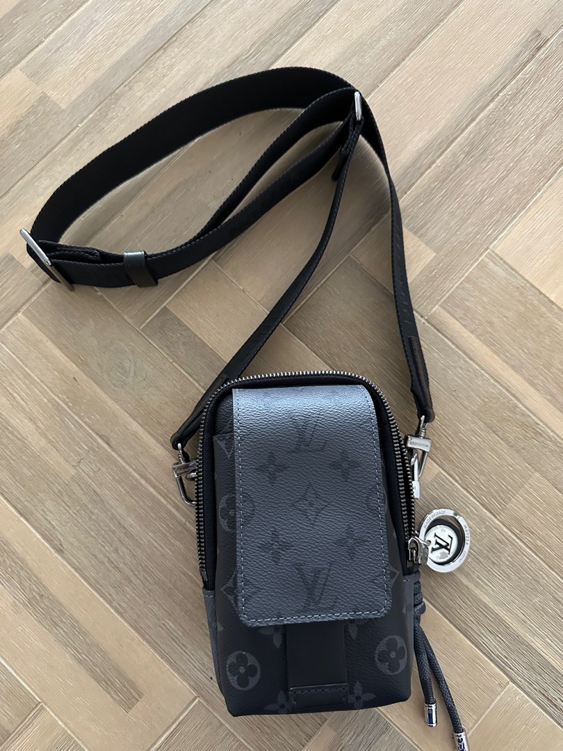 Louis Vuitton Double Phone Pouch NM, Luxury, Bags & Wallets on