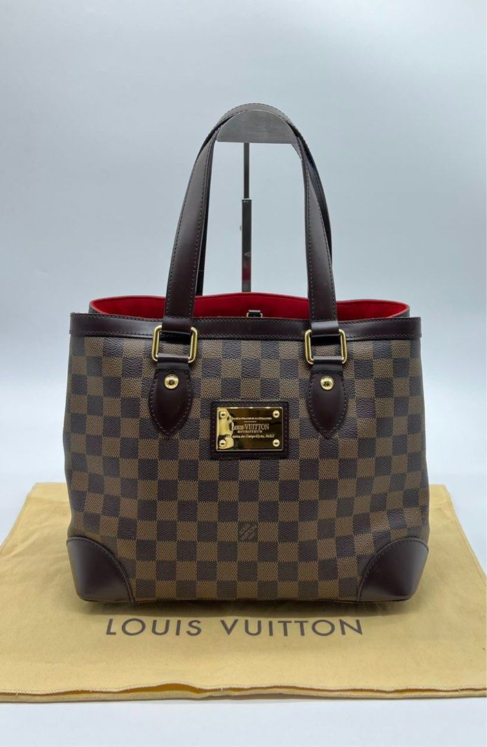 Louis Vuitton Brown Damier Ebene Canvas Hampstead PM Tote Bag