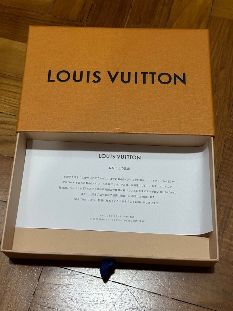 Louis Vuitton Wallet Box ONLY in 2023