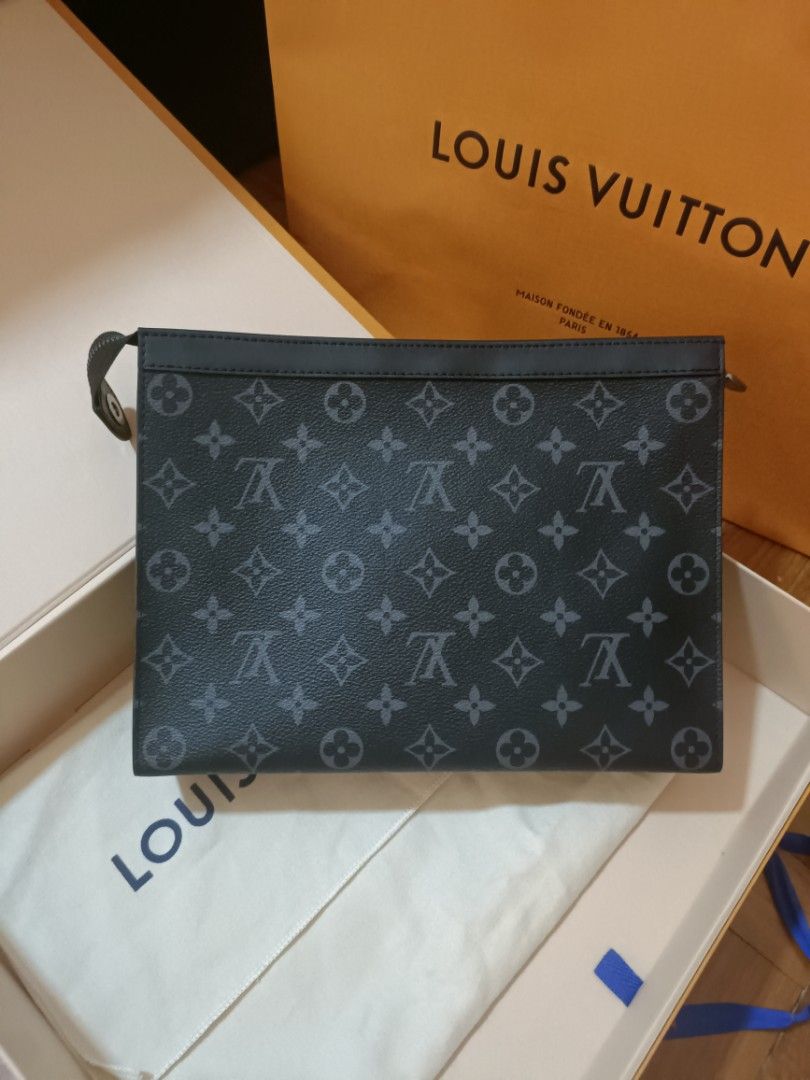 LOUIS VUITTON CLUTCH POCHETTE VOYAGE MM | MONOGRAM (M61692)