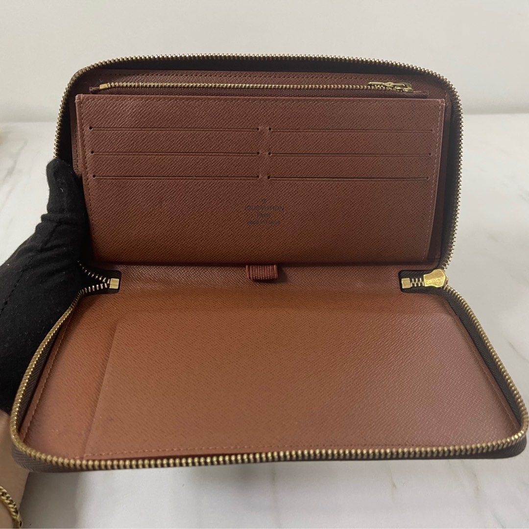 Louis Vuitton Long Wallet Monogram Macassar Zippy Dragonne M69407