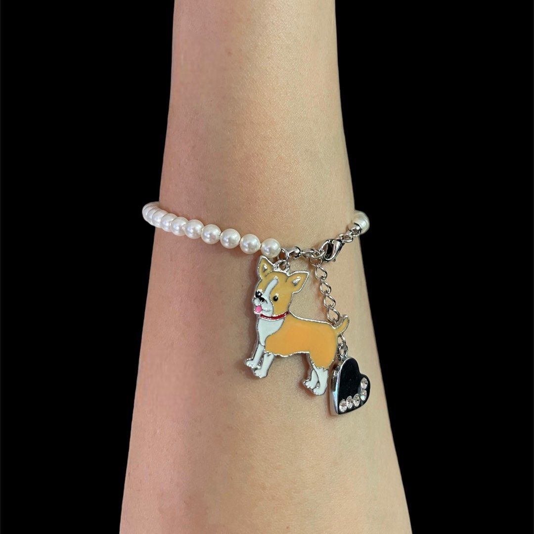 Chihuahua charm bracelet cheap