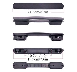 Pierre cardin luggage handle repair parts clearance