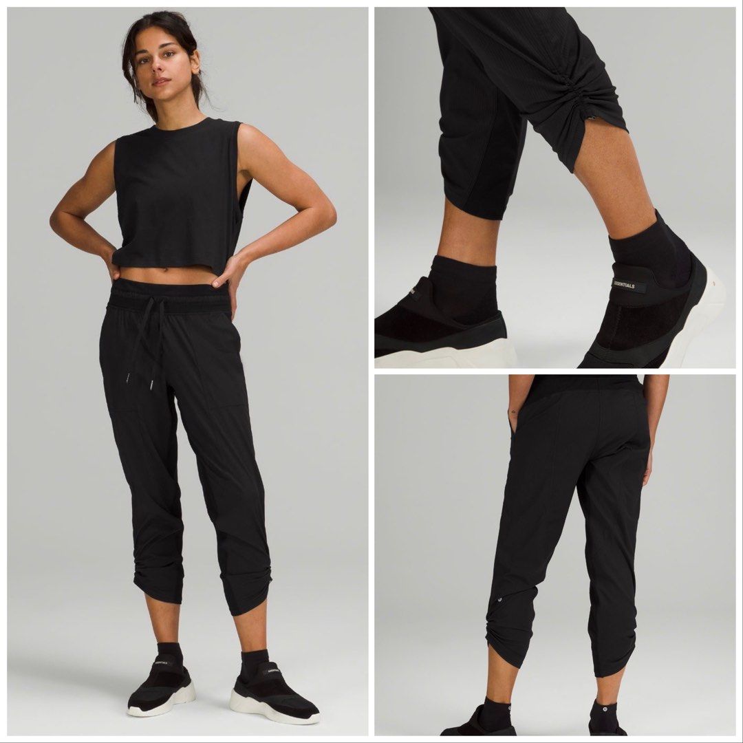 4]Lululemon Dance Studio Mid-Rise Cropped Pant Size 4 Black (New