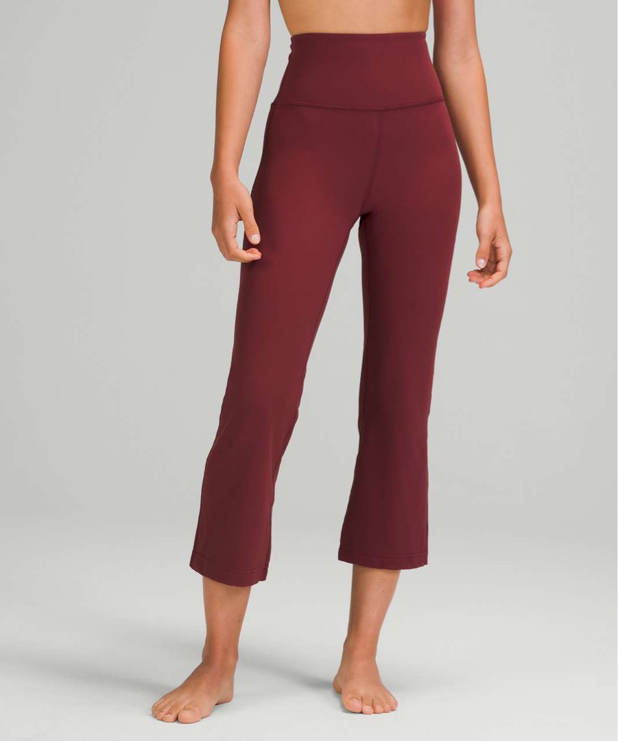 Groove Pant Flare Super High-Rise *Nulu (10) Red Merlot + Flow Y