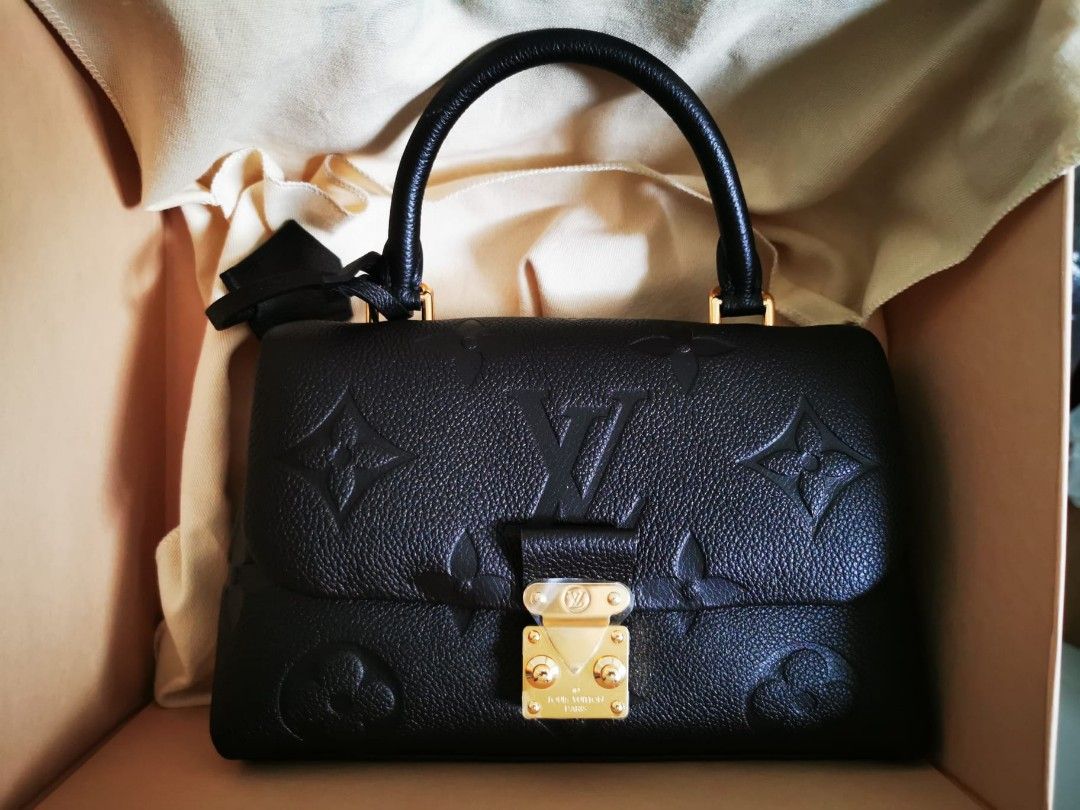 unboxing* Louis Vuitton Madeleine MM in Monogram Impreinte Leather