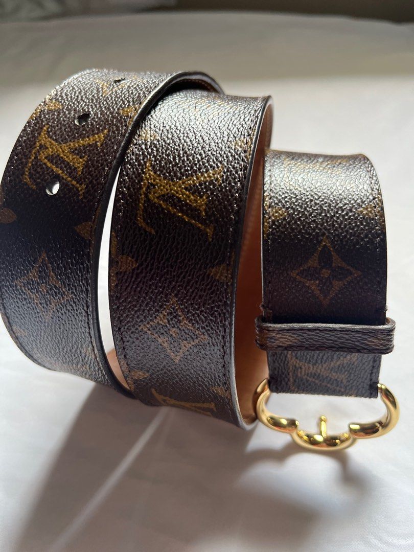 Louis Vuitton x Supreme Red Belt LV Monogram 90/36 Brand New w