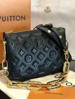 Louis Vuitton Coussin Bb Black Palladium Lamb