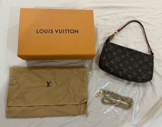 AUTHENTIC LOUIS VUITTON CHERRY BLOSSOM POCHETTE BAG - GOOD CONDITION, CLEAN  INTERIOR- (BOUGHT AROUND RM 3500+) - RM 655, Luxury, Bags & Wallets on  Carousell