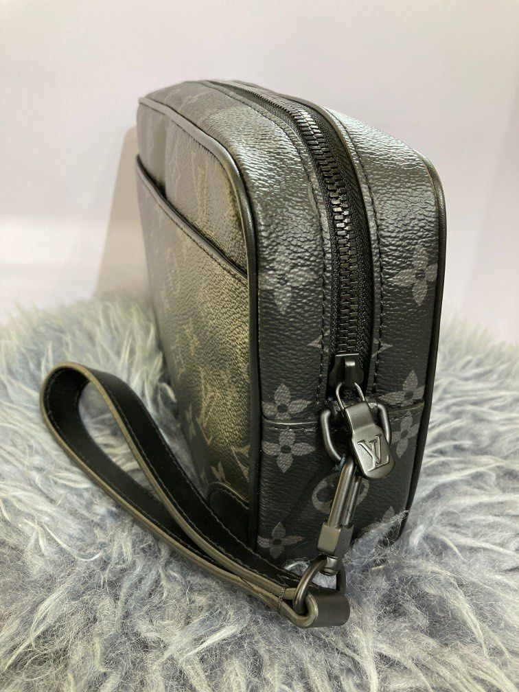 Louis Vuitton M82076 Pochette Kasai , Grey, One Size